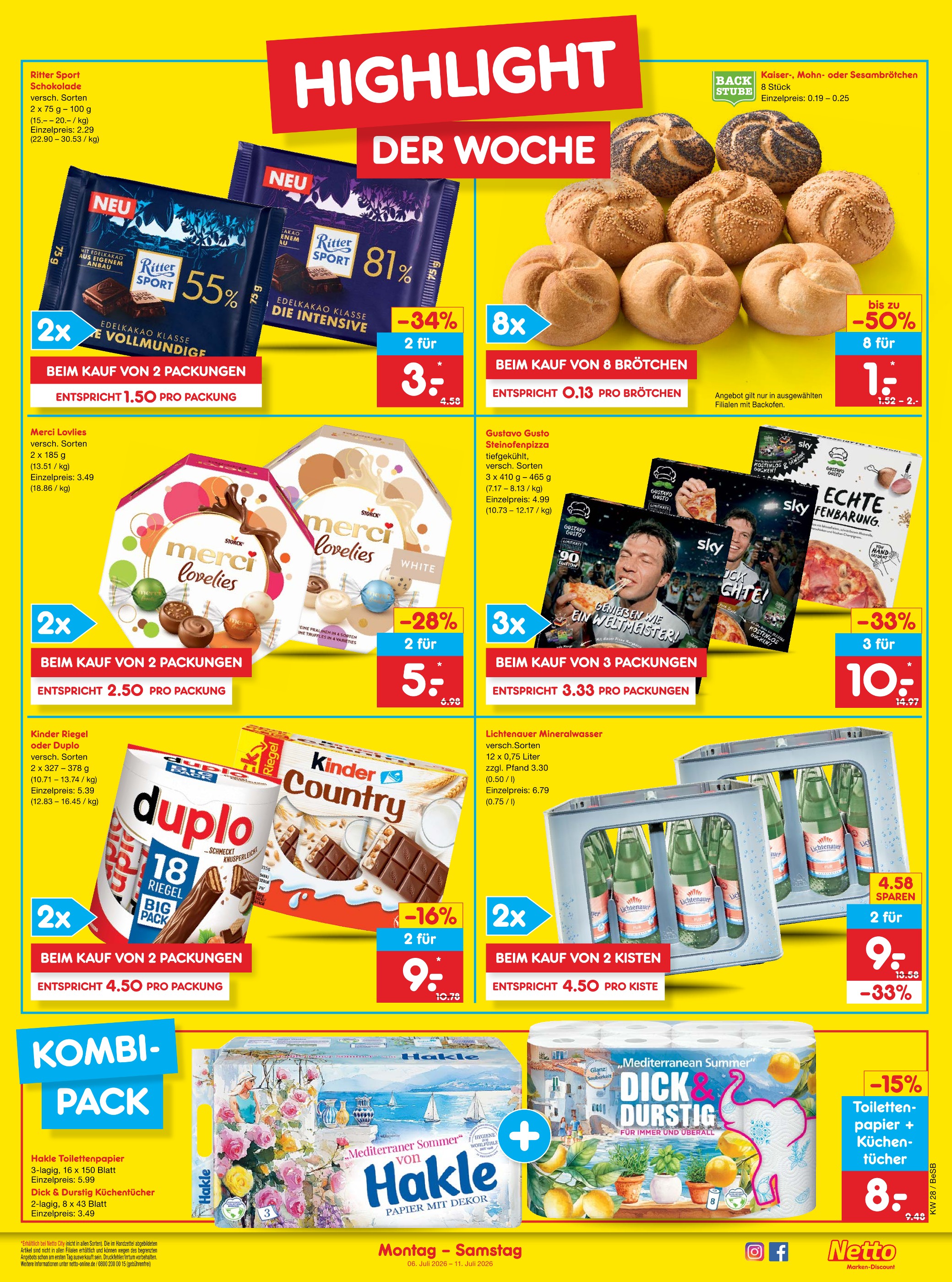 Wecker Angebot im aktuellen Netto Marken-Discount Prospekt auf Seite 15